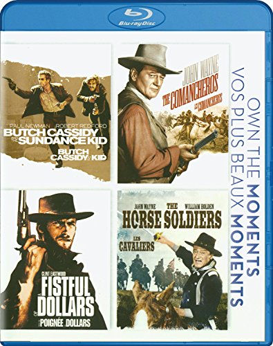 A Fistful Dollars / Horse Soldiers / Butch Cassidy and the Sundance Kid / The Comancheros [Blu-ray]