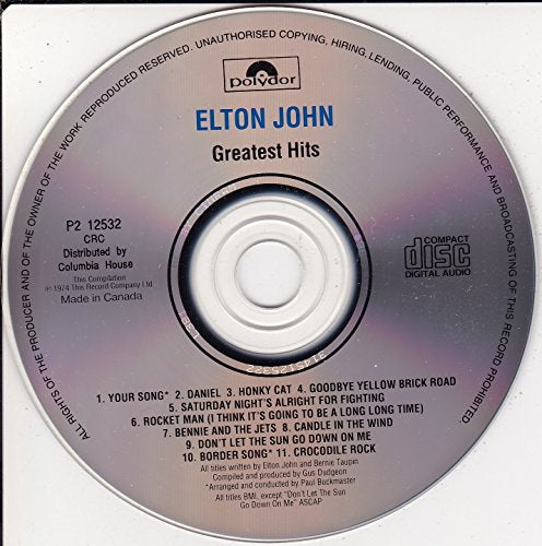 Elton John / Greatest Hits - CD (Used)