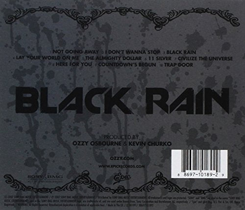 Ozzy Osbourne / Black Rain - CD