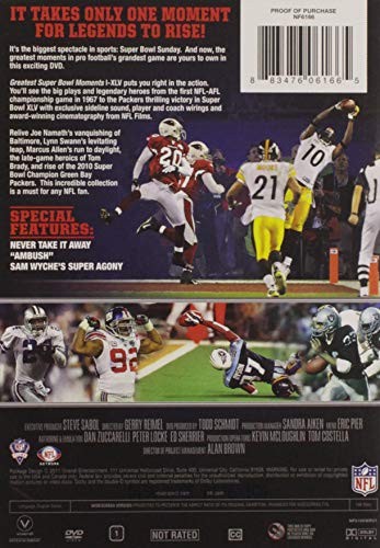 NFL Greatest Super Bowl Moments I-XLV - DVD