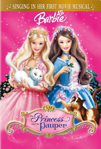 Barbie As Princess &amp; Pauper - DVD (Used)