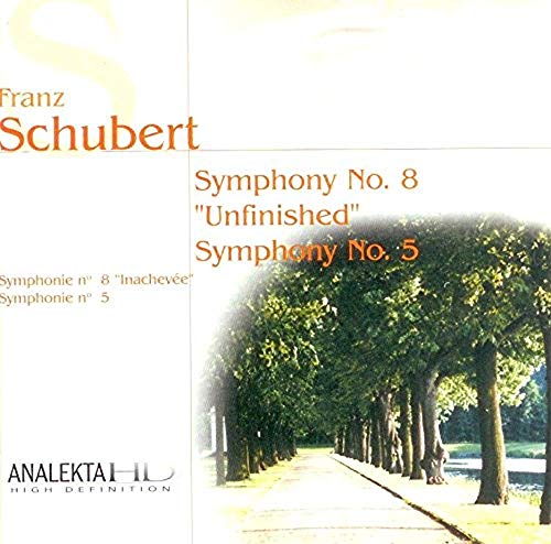 Schubert: Symphony No.8 / Unfinished / Symphony No.5