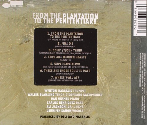 Wynton Marsalis / From The Plantation To The Penitentiary - CD (Used)