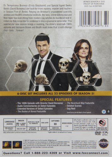 Bones: Season 5 - DVD (Used)