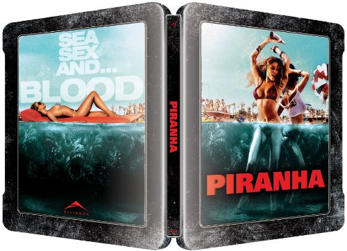 Piranha: Limited Steelbook Edition [Blu-ray + DVD]