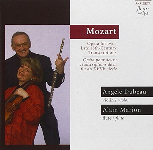 Angèle Dubeau / Mozart: Opera for Two - Late 18th Century Transcriptions - CD (Used)