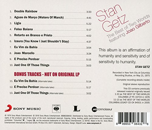 Stan Getz / The Best Of Two Worlds - CD