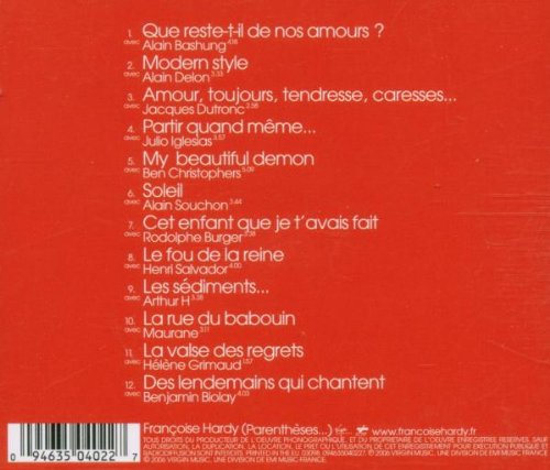 Françoise Hardy / Parenthèses - CD (Used)