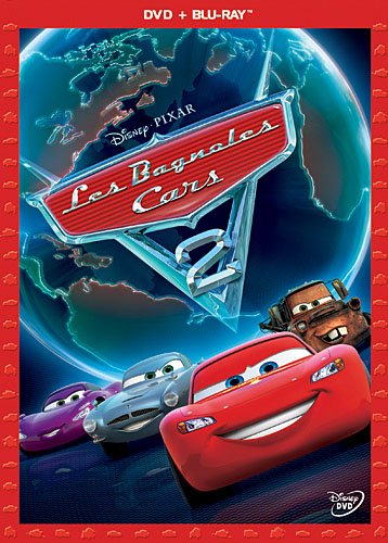 Les Cars 2 / Cars 2 (Bilingual DVD Combo Pack) [Blu-ray + DVD]