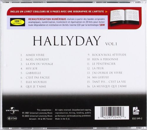 Johnny Hallyday / Master Serie - CD (Used)