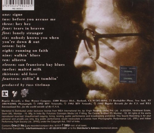 Eric Clapton / Unplugged - CD (Used)