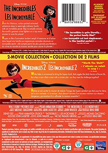 The Incredibles / 2-Movie Collection - DVD