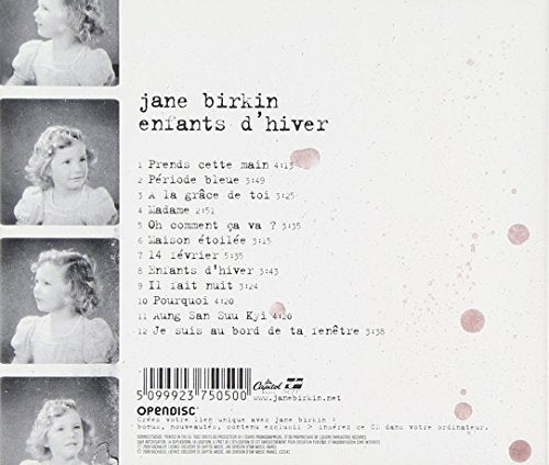 Jane Birkin / Winter Children - CD (Used)