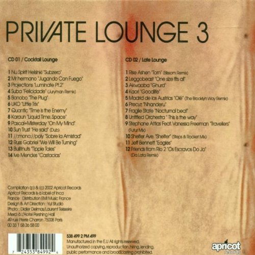 Various / V3 Private Lounge - CD (Used)