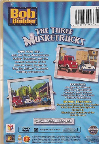 Bob the Builder: The Three Musketrucks by Lionsgate / HIT Entertainment