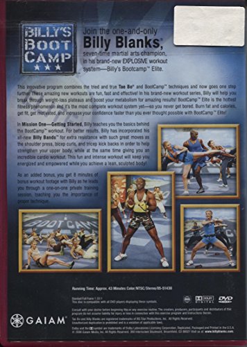 Billy Blanks: Bootcamp Elite Mission One - Get Started