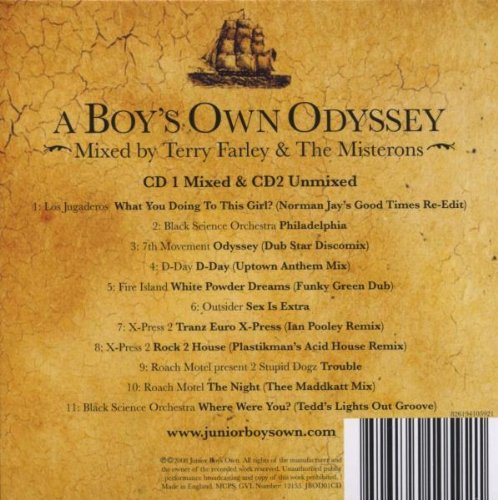 Boys Own Odyssey Mixed By Terry Farley & the Miste