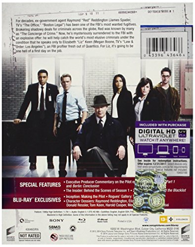 Blacklist: The Complete First Season [Blu-ray] [Import]