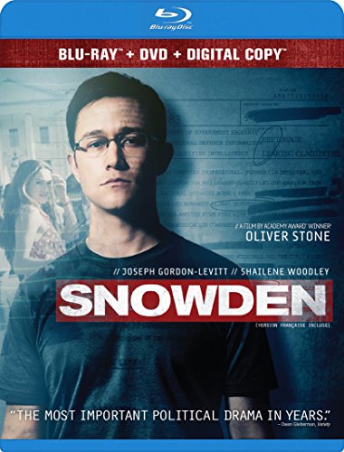 Snowden [Blu-ray + DVD + Digital HD]