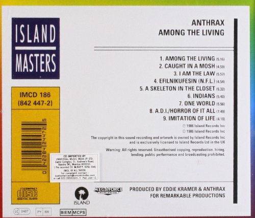 Anthrax / Among the Living - CD (Used)