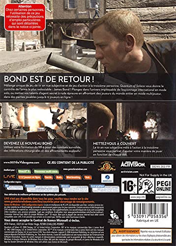 James Bond: Quantum of Solace (vf - French game-play) - Standard Edition