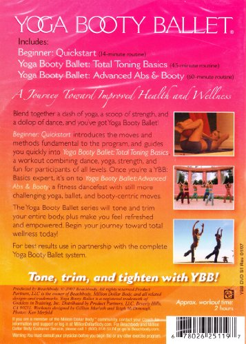 Yoga Booty Ballet: Total Toning Basics / Advanced