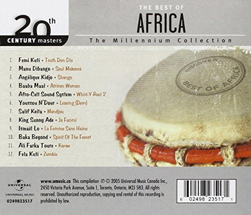 Various / 20th Century Masters: Best of Africa - CD (Used)