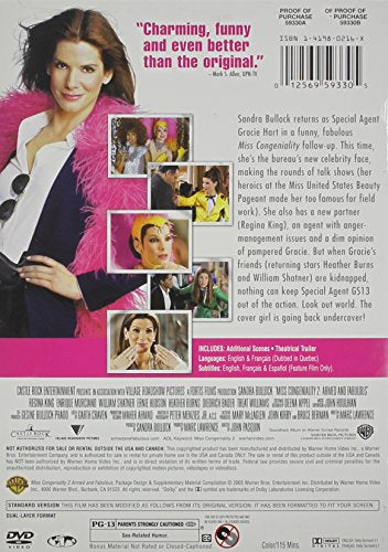 Miss Congeniality: 2: Armed and Fabulous (Full Screen) - DVD (Used)