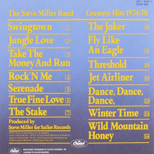 Steve Miller Band / Greatest Hits 1974-1978 - CD (Used)