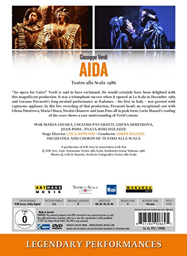 Verdi: Aida - Teatro alla Scala, Milan, 1985