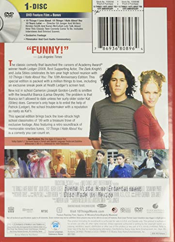 10 Things I Hate About You: 10th Anniversary Edition - DVD (Used)