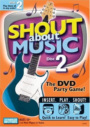 Hasbro Shout About Musique Disc 2 - DVD Used