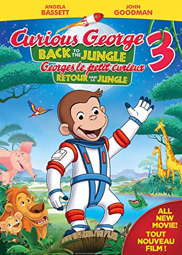 Curious George 3: Back to the Jungle (Bilingual) - DVD (Used)