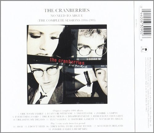 The Cranberries / No Need to Argue: Comp Sessions - CD (Used)