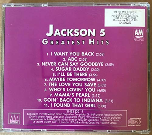 Jackson 5 Greatest Hits