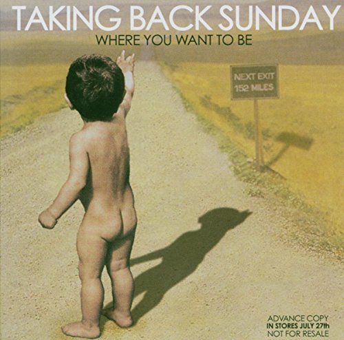 Taking Back Sunday / Where You Want To Be - CD (Used)