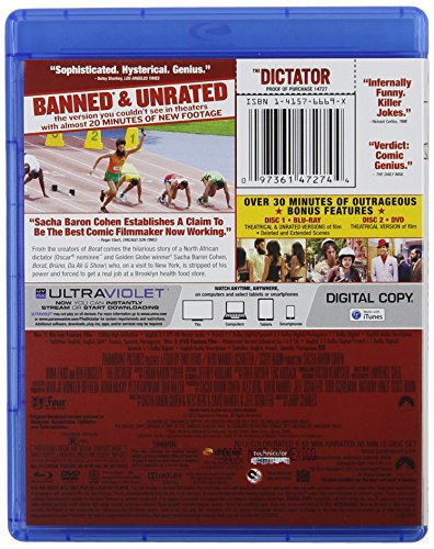 The Dictator - Blu-Ray/DVD (Used)