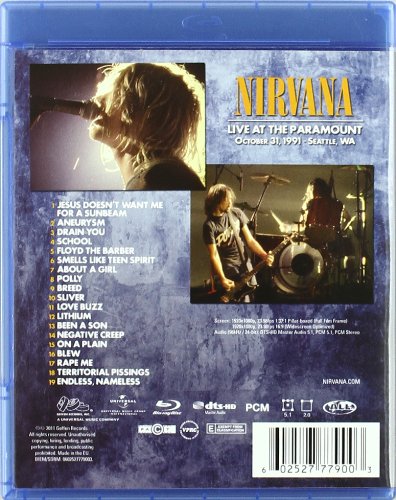 Nirvana: Live at the Paramount [Blu-ray]