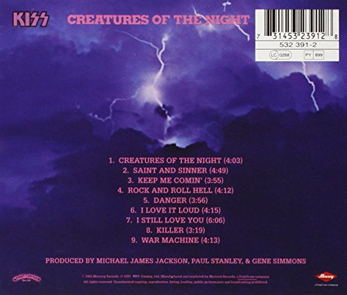 Kiss / Creatures Of Night - CD