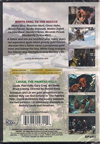 White Fang to the Rescue &amp; Lassie The Painted Hills DVD