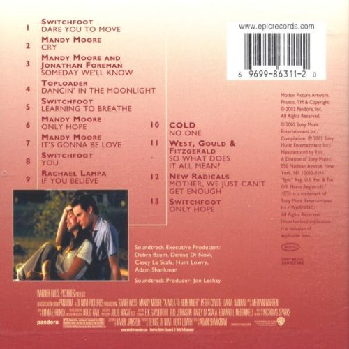 Soundtrack / A Walk To Remember - CD (Used)