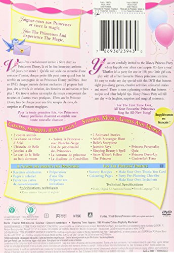 Disney Princess: V1 Princess Party (Quebec Version - French/English)