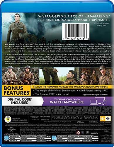 1917 - Blu-Ray/DVD (Used)