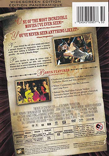 Moulin Rouge - DVD (Used)