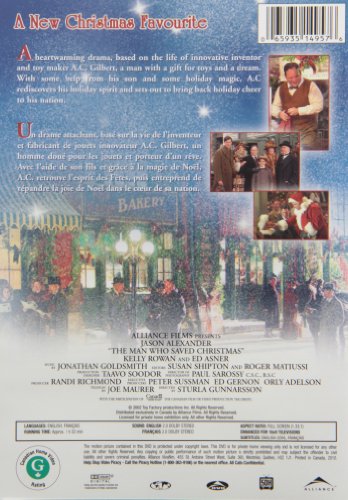 The Man Who Saved Christmas - DVD (Used)