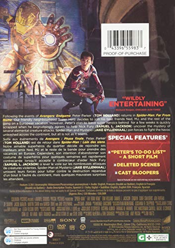 Spider-Man: Far from Home - DVD