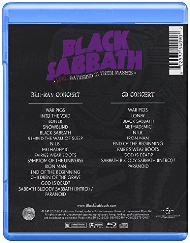 Black Sabbath Live…Gathered In Their Masses (Blu-ray + CD)