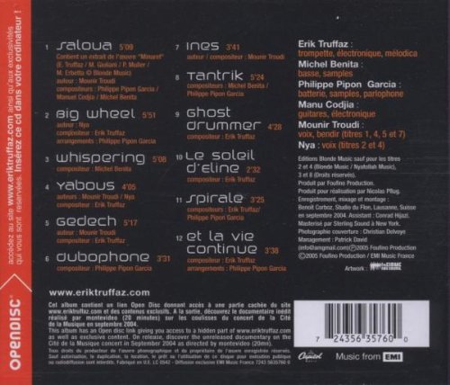 Erik Truffaz / Saloua - CD (Used)