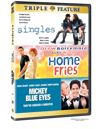 Triple Feature / Singles + Home Fries + Mickey Blue Eyes - DVD (Used)