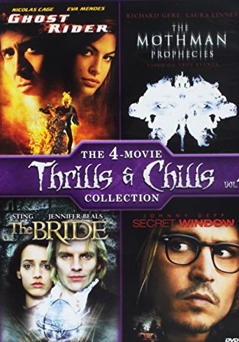 The Bride + Ghost Rider + The Mothman Prophecies + Secret Window - DVD